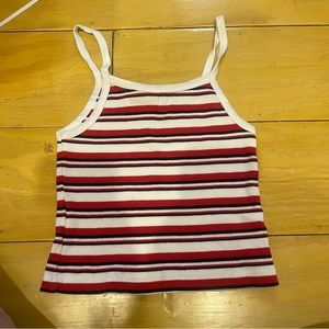 brandy melville striped tank
